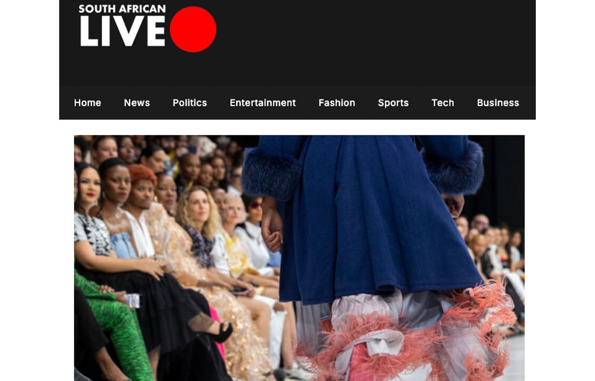 South African Live article screenshot